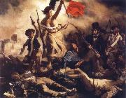 Eugene Delacroix Liberty Leading the People France oil painting artist